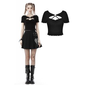 Haut bordure vague punk