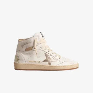 SKY-STAR CUIR NAPPA CONTREFORT ET ETOILE LAME DORE