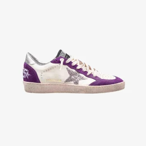 SNEAKERS BALL STAR NAPPA VIOLETET CUIR BLANC