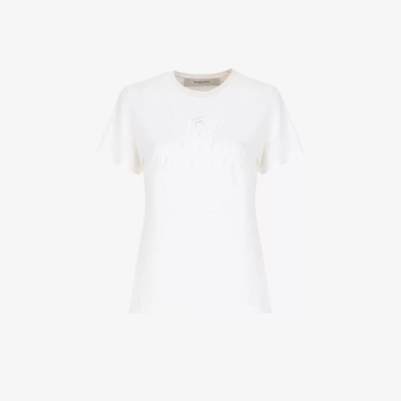 T-SHIRT BLANC « THE GOLDEN DREAMERS »