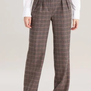 Twill Wide Leg Trousers