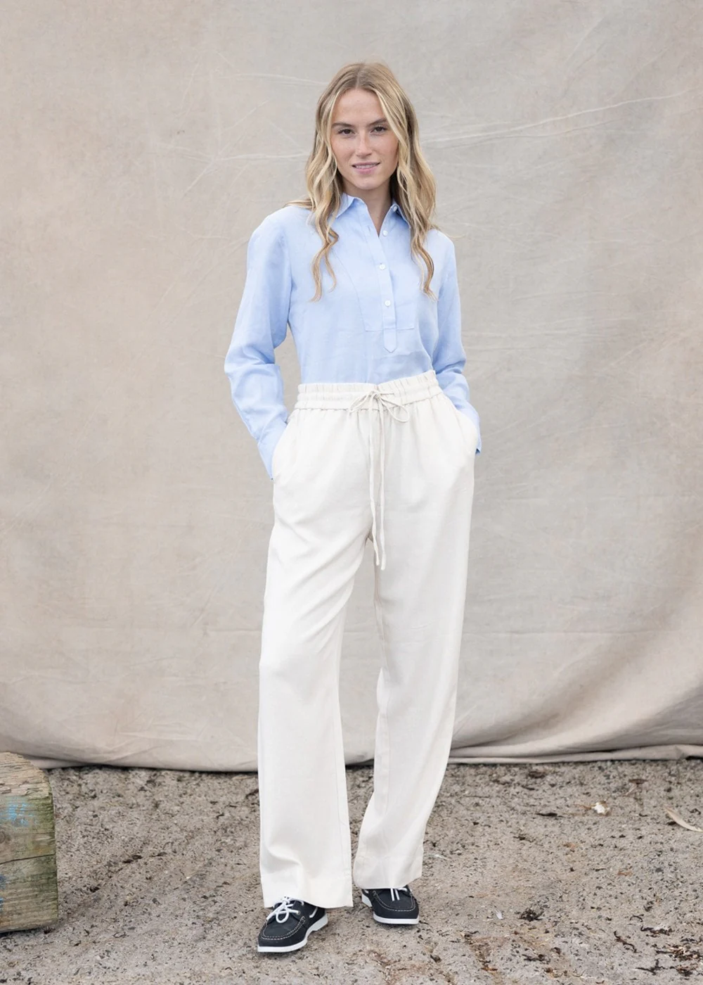 Daphne Linen Trousers – Image 3