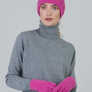 Cashmere Cable Gloves