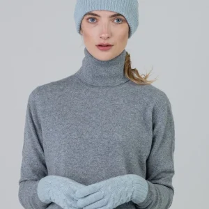 Cashmere Cable Gloves