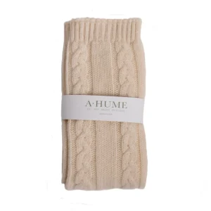 Cashmere Cable Bedsocks