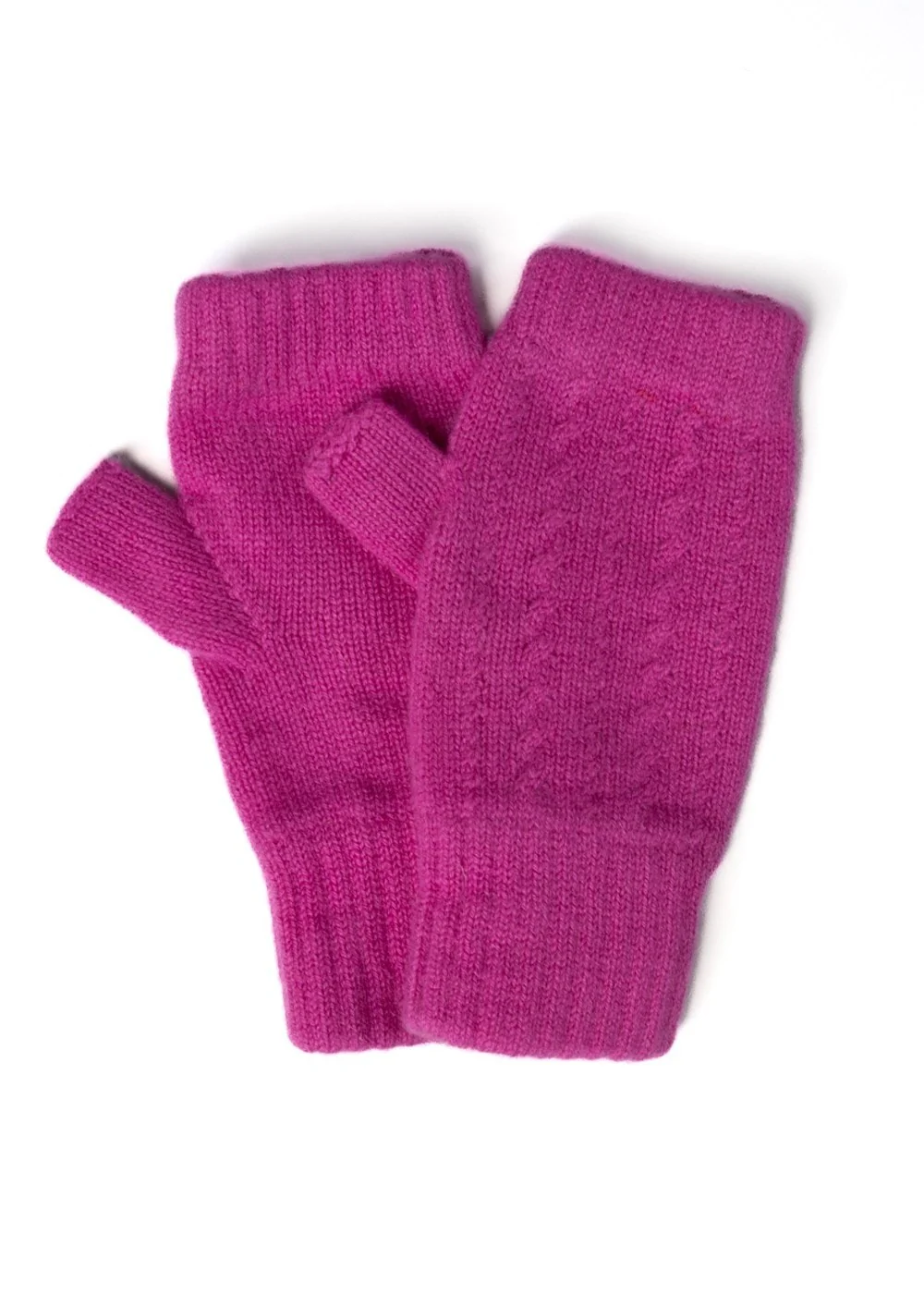 Briar Cashmere Fingerless Mittens