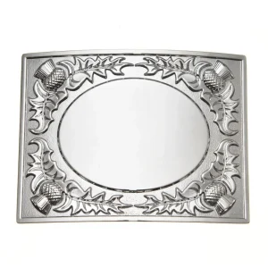Thistle Chrome Buckle