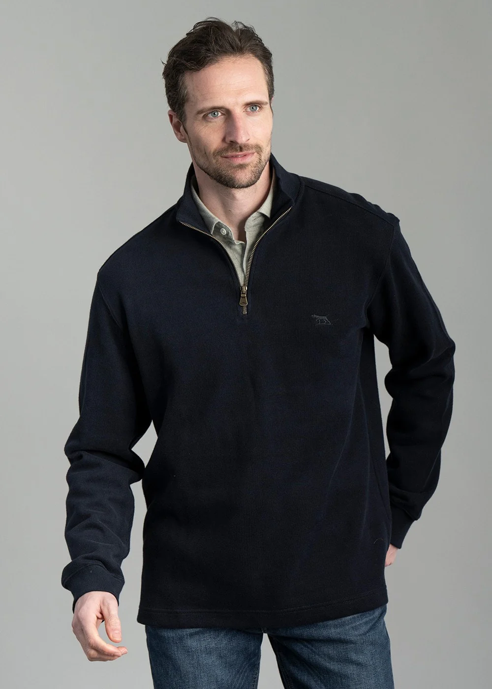 Alton Ave 1/4 Zip Neck – Image 2