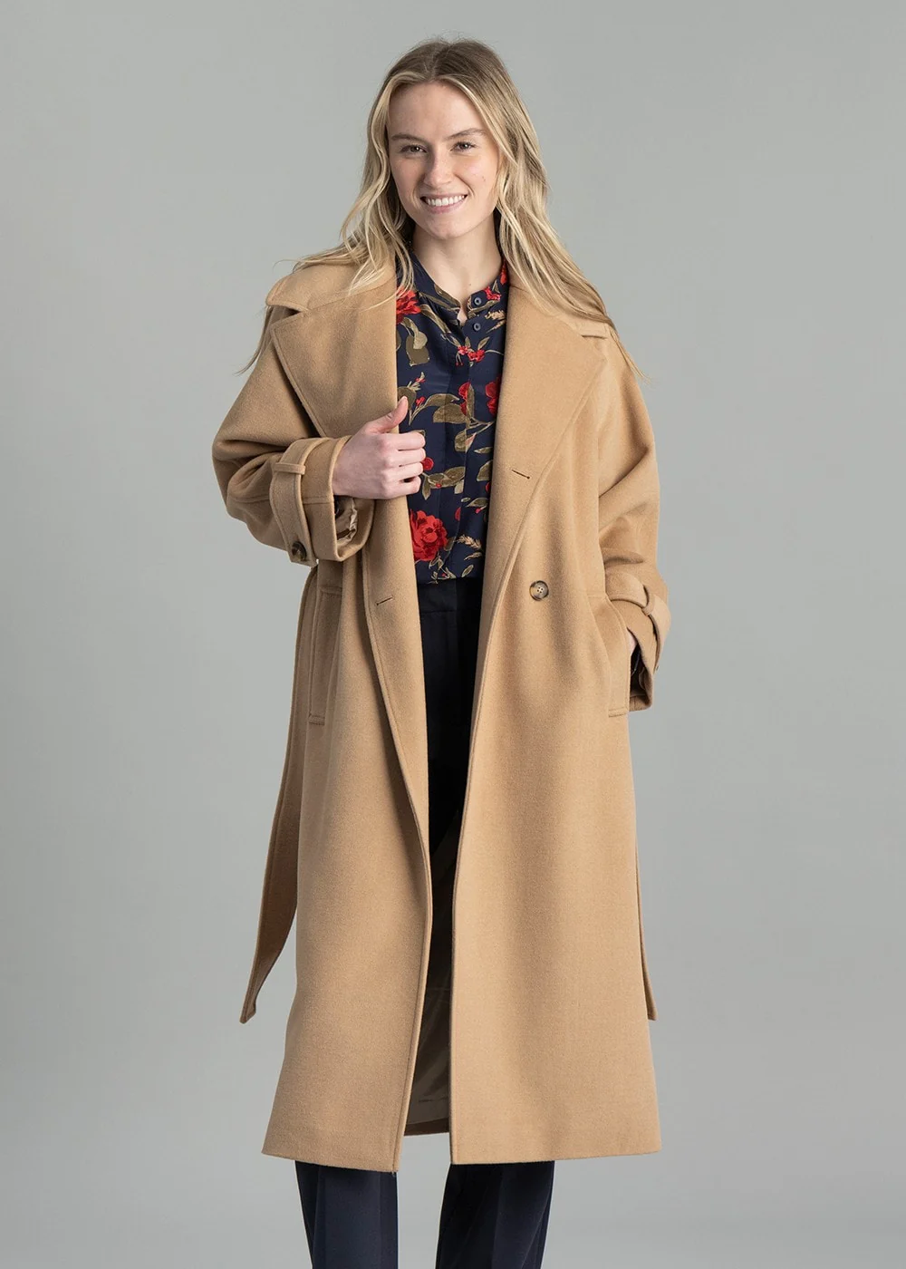 Wool Trench Coat – Image 3