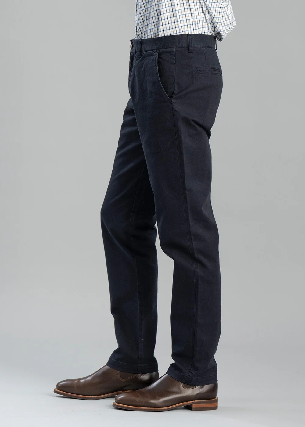 Washed Stretch Twill Trousers – Image 3