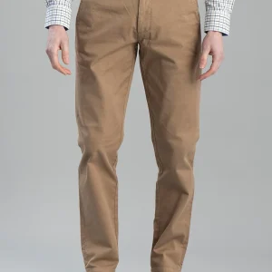 Washed Stretch Twill Trousers
