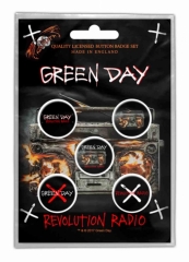 BADGE COLLECTOR GREEN DAY Revolution Radio