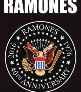 Drapeau Ramones 40th Anniversary POS1187