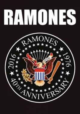 Drapeau Ramones 40th Anniversary POS1187