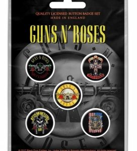 BADGES COLLECTOR GUNS N ROSES