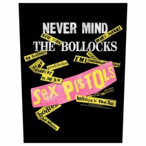 Sex Pistols Backpatch ‘Never mind the Bollocks’ BP1116