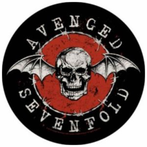 Avenged Sevenfold Backpatch Distressed Skull BP1144