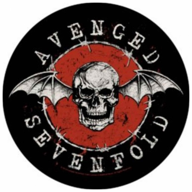 Avenged Sevenfold Backpatch Distressed Skull BP1144 – Image 2
