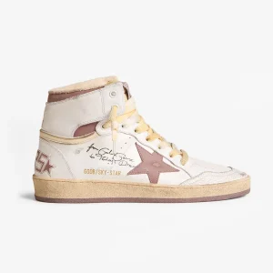 SNEAKERS SKY STAR BLANCHE ET LILA