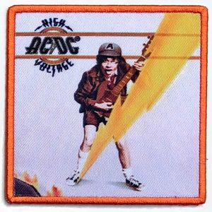 AC/DC STANDARD PATCH: HIGH VOLTAGE (ALBUM COVER) AC/DC STANDARD PATCH: HIGH VOLTAGE (ALBUM COVER)