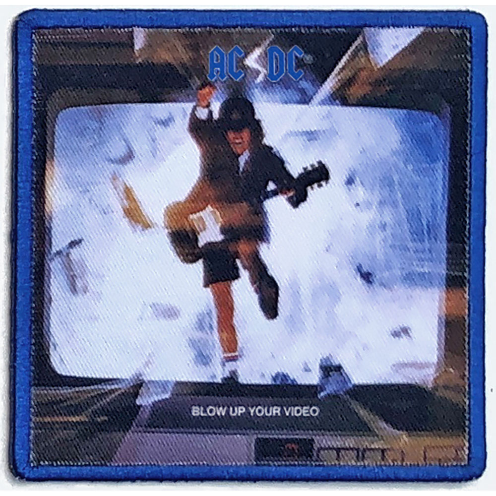AC/DC ACDC AC DC STANDARD PATCH: BLOW UP YOUR VIDEO (ALBUM COVER) ACDCALBPAT10 – Image 2