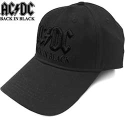 Casquette de baseball unisexe AC/DC : Back in Black – Image 2