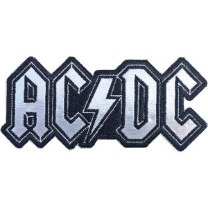 AC/DC ACDC AC DC STANDARD PATCH: CUT-OUT FOIL LOGO ACDCPAT06
