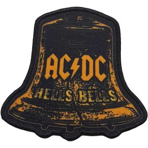 AC/DC ACDC AC DC STANDARD PATCH: HELLS BELLS DISTRESSED ACDCPAT13