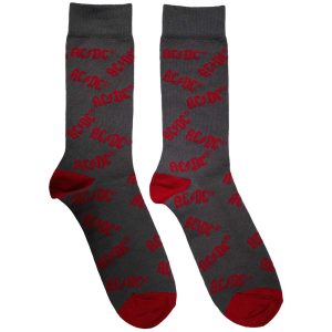 Chaussettes unisexes AC/DC ACDC AC DC : Logo Pattern