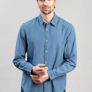 Arno Regular Indigo Shirt