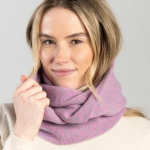 Argyle Lambswool Snood