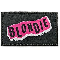 Blondie Standard Patch : Logo Punk