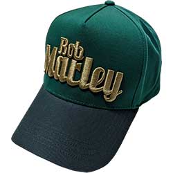 Casquette arrière en maille unisexe Bob Marley : Text Logo