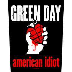 Green Day Back Patch: American Idiot BP1218