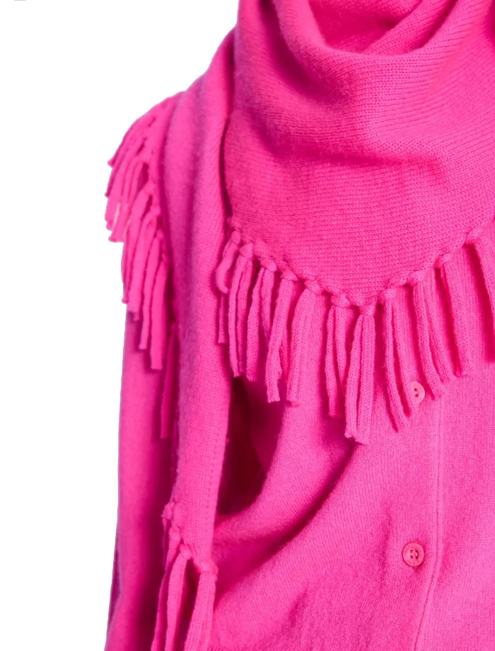 ECHARPE OFRINGES ROSE – Image 3