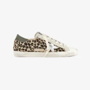 SUPER-STAR CUIR LEOPARD