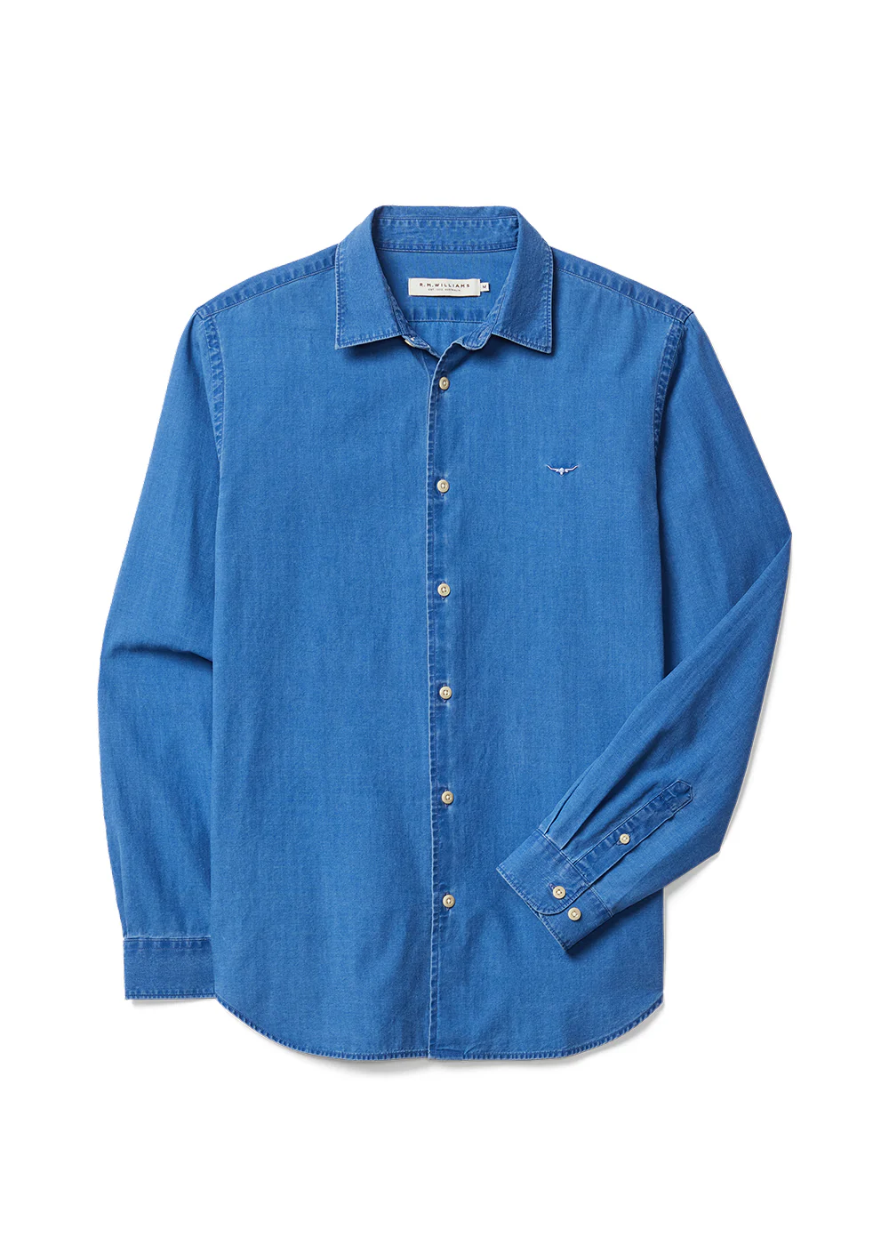 Arno Regular Indigo Shirt – Image 6