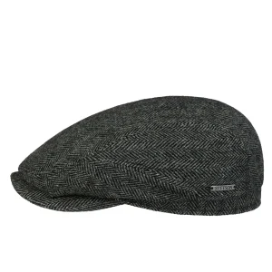 Wool Herringbone Driver Cap