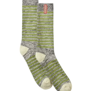 Attleborough Bamboo Mid Length Lightweight Stripe Socks