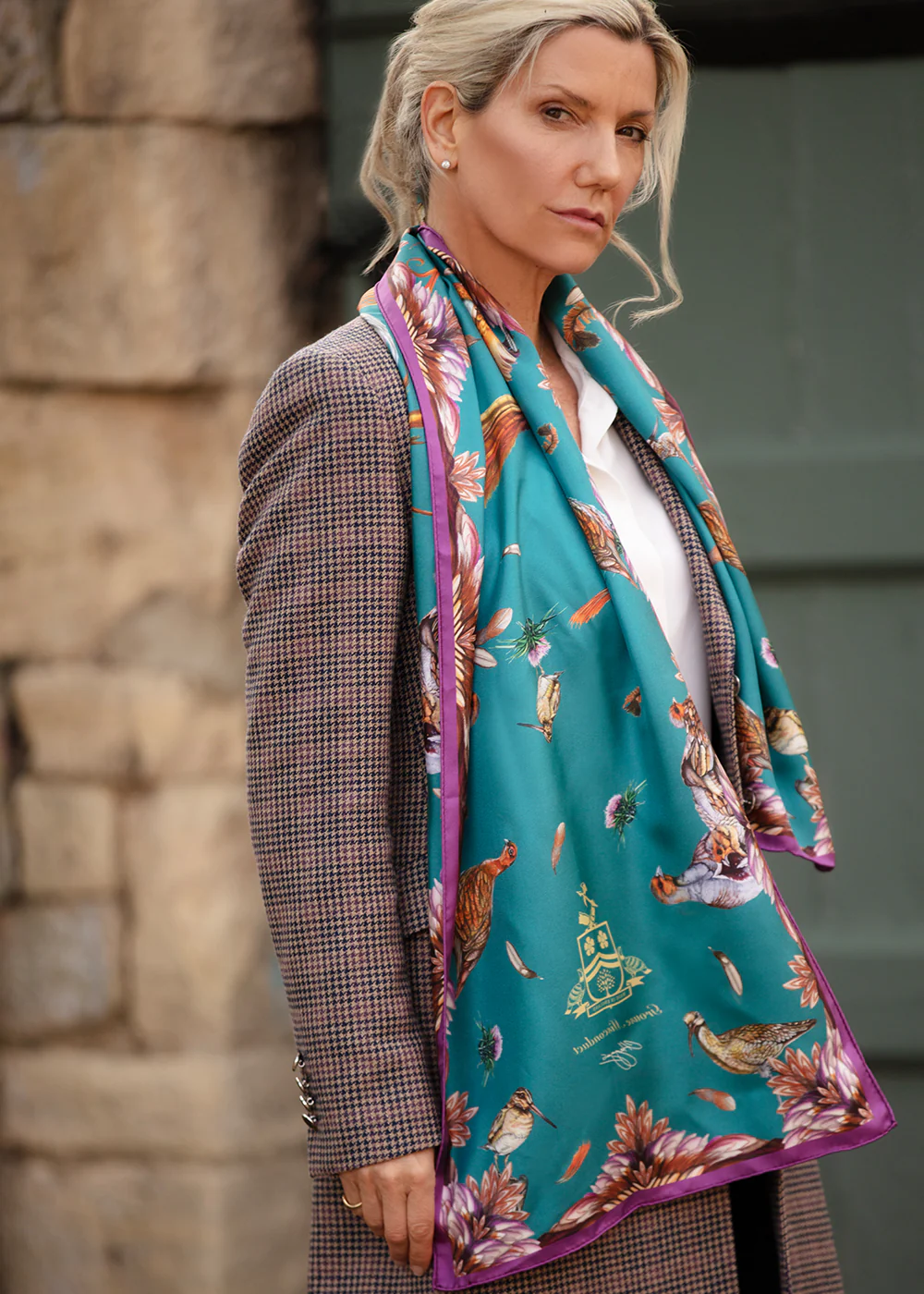 Grouse Misconduct Classic Silk Scarf