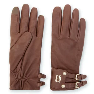 Monogram Leather Gloves