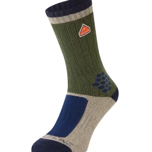 Gresham Recycled Wool Mid Colour Block Socks