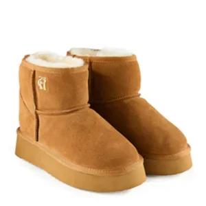 Shearling Platform Boots