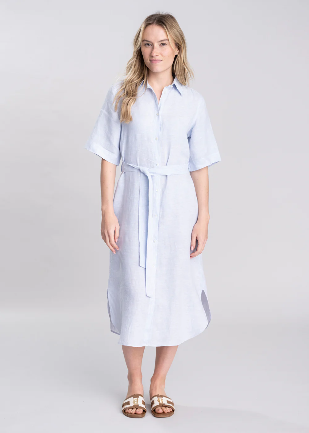Linen Shirt Dress