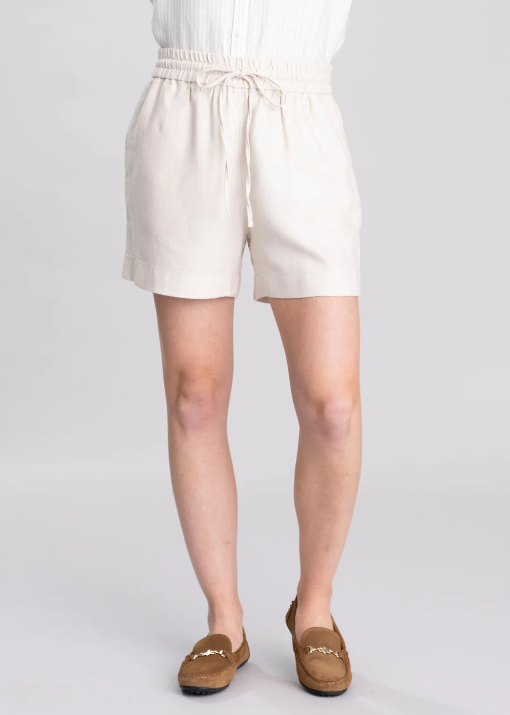 Daphne Linen Shorts – Image 2