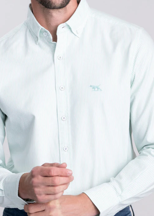 Gunn Oxford Striped Shirt – Image 6