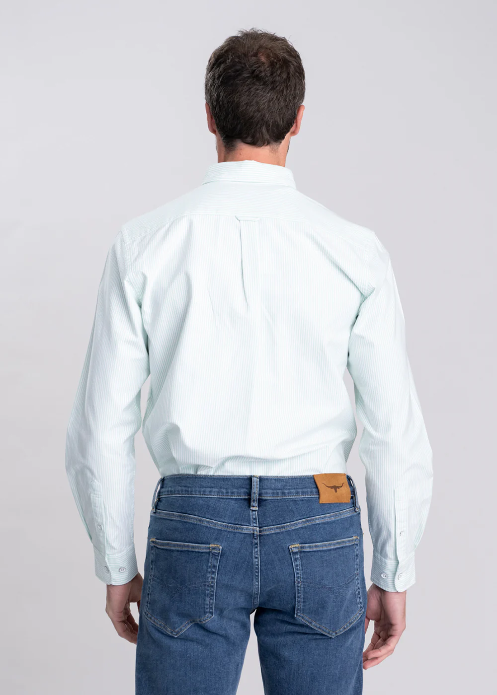 Gunn Oxford Striped Shirt – Image 5