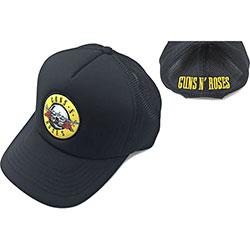 Casquette arrière en maille unisexe Guns N&rsquo; Roses : Circle Logo
