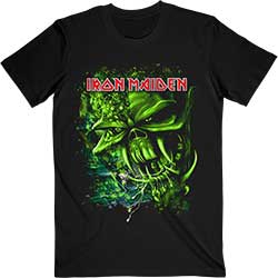Iron Maiden Unisex T-Shirt : Final Frontier Green