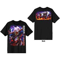 Iron Maiden Unisex T-Shirt : Dead By Daylight Monster Eddie